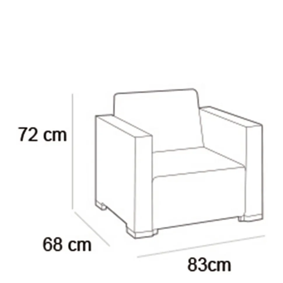 Allibert Loungestoelen California (Set Van 2)