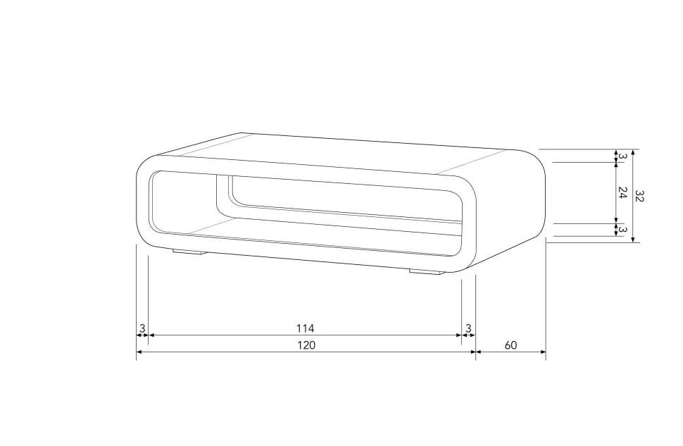 Basiclabel Salontafel Kin