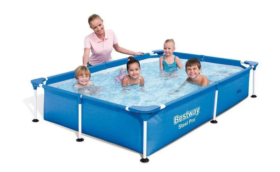Bestway Steel Pro 56401 Bestway Steel Pro Frame Zwembad 221 Cm