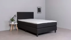 Beter Bed Complete Boxspring Box Owen Vlak Met Gestoffeerd Matras (120X200 Cm)