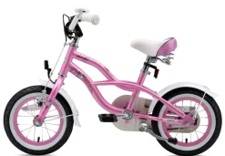 Bikestar Cruiser Kinderfiets 12 Inch Roze