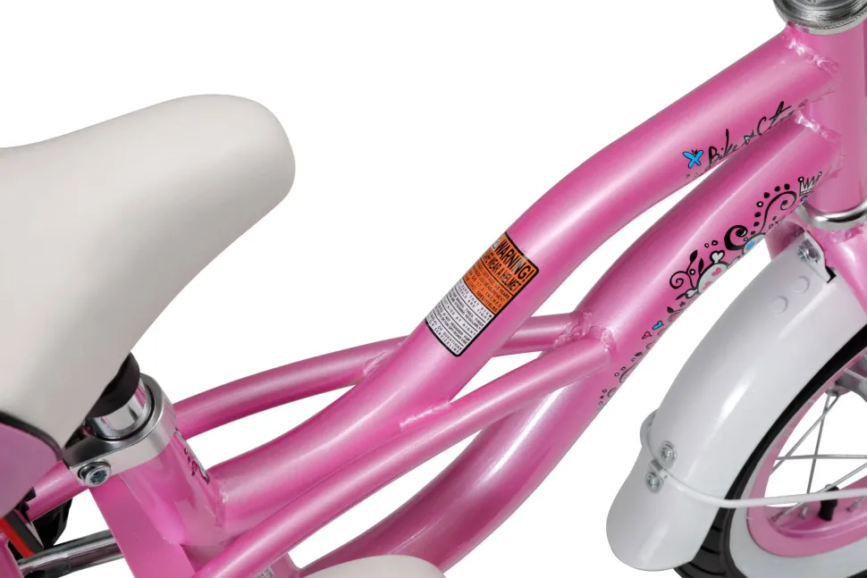 Bikestar Cruiser Kinderfiets 12 Inch Roze