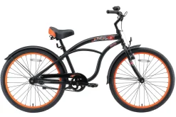 Bikestar Cruiser Kinderfiets 24 Inch Zwart