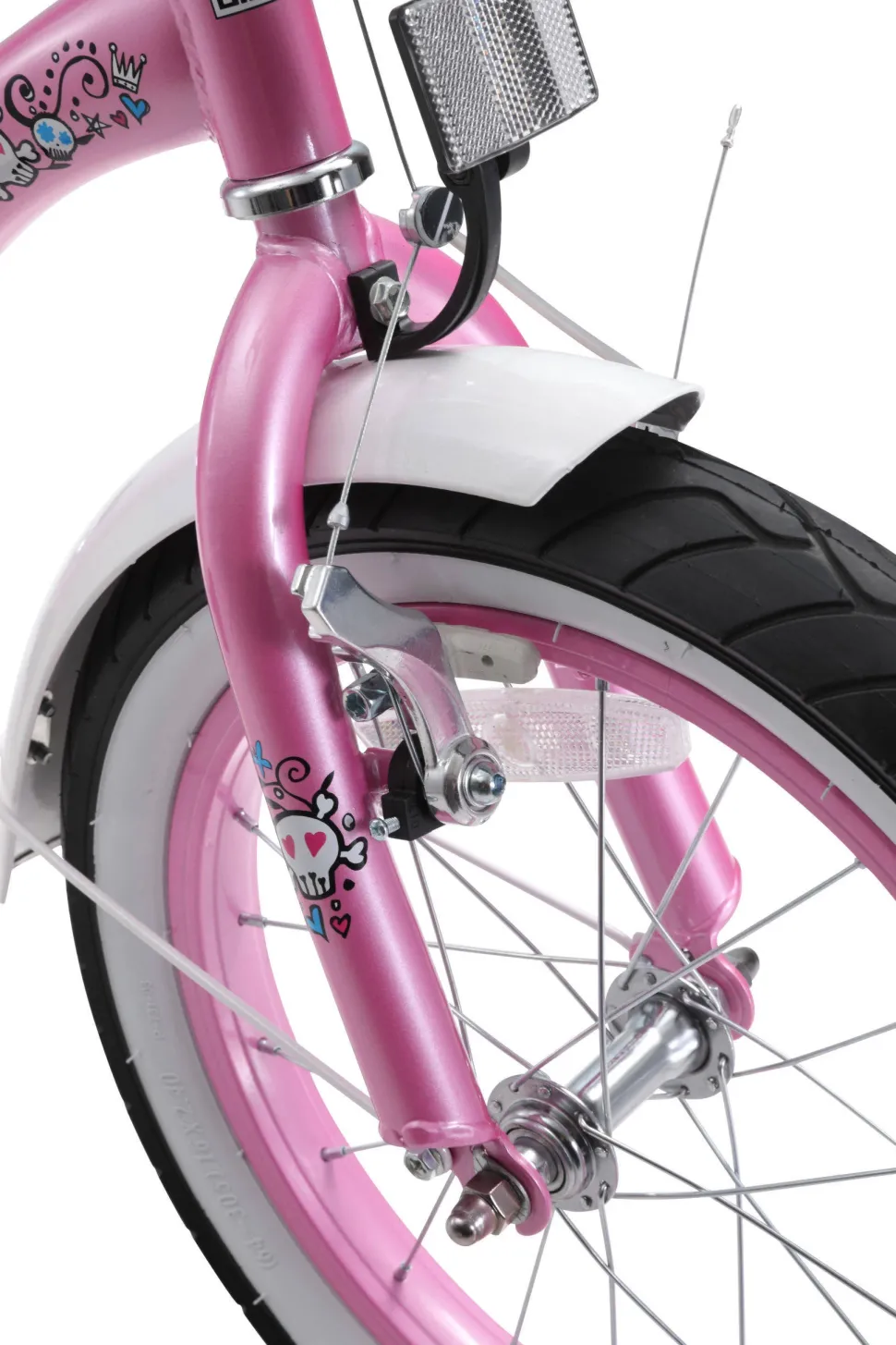 Bikestar Cruiser Kinderfiets 16 Inch Roze
