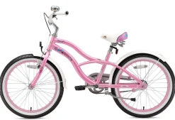 Bikestar Cruiser Kinderfiets 20 Inch Roze