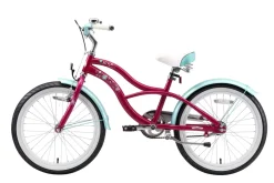 Bikestar Cruiser Kinderfiets 20 Inch Lila