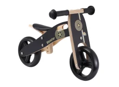 Bikestar Mini Loopfiets 2 In 1, Hout, Zwart