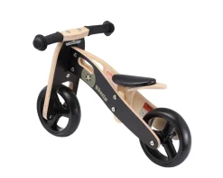 Bikestar Mini Loopfiets 2 In 1, Hout, Zwart