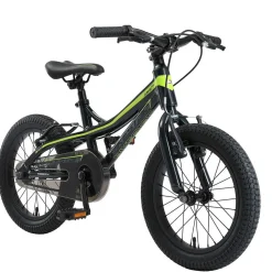 Bikestar Mountainbike Alu Kinderfiets 16 Inch Zwart /Groen