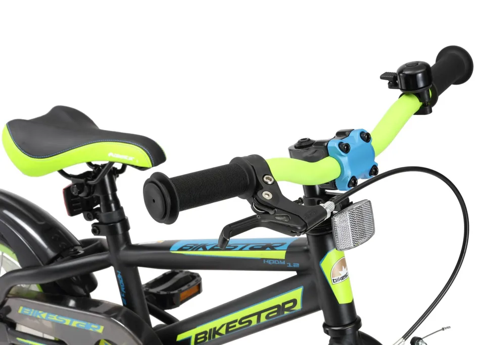 Bikestar Urban Jungle Kinderfiets 12 Inch Zwart