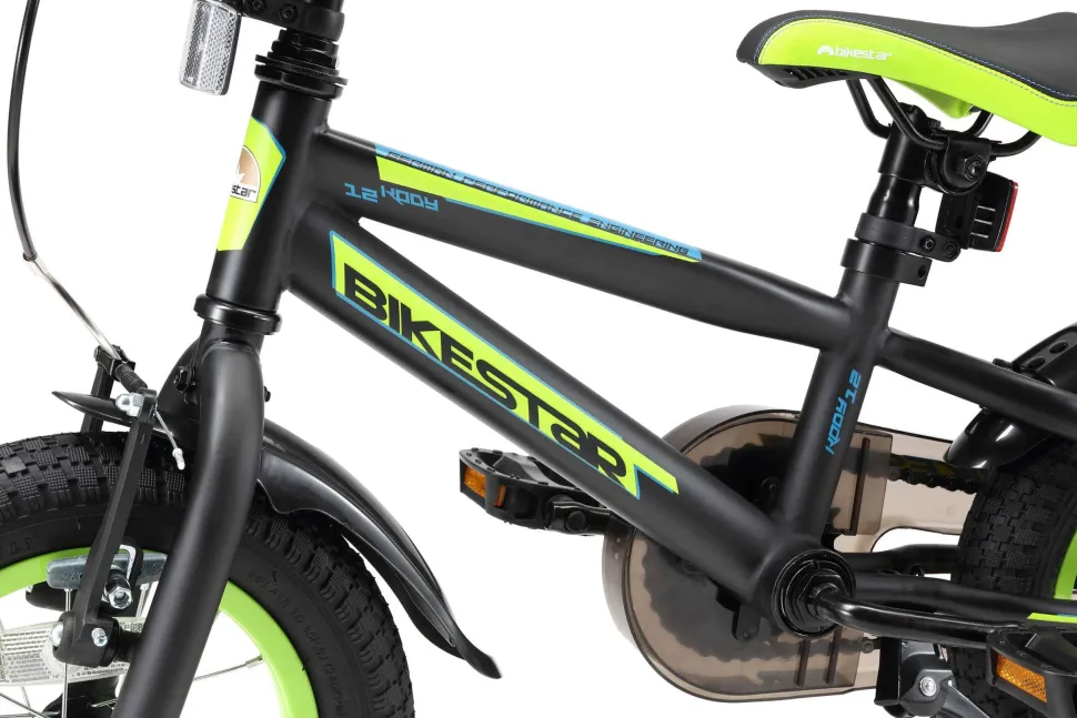 Bikestar Urban Jungle Kinderfiets 12 Inch Zwart