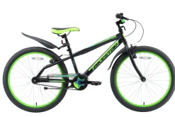 Bikestar Urban Jungle Kinderfiets 24 Inch Zwart