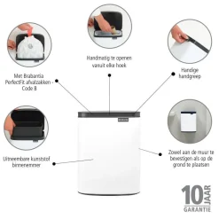 Brabantia Bo Afvalemmer (7L)