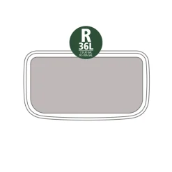 Brabantia Bo Pedaalemmer (36L)