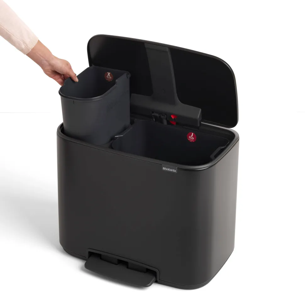 Brabantia Bo Pedaalemmer (23L+11L)