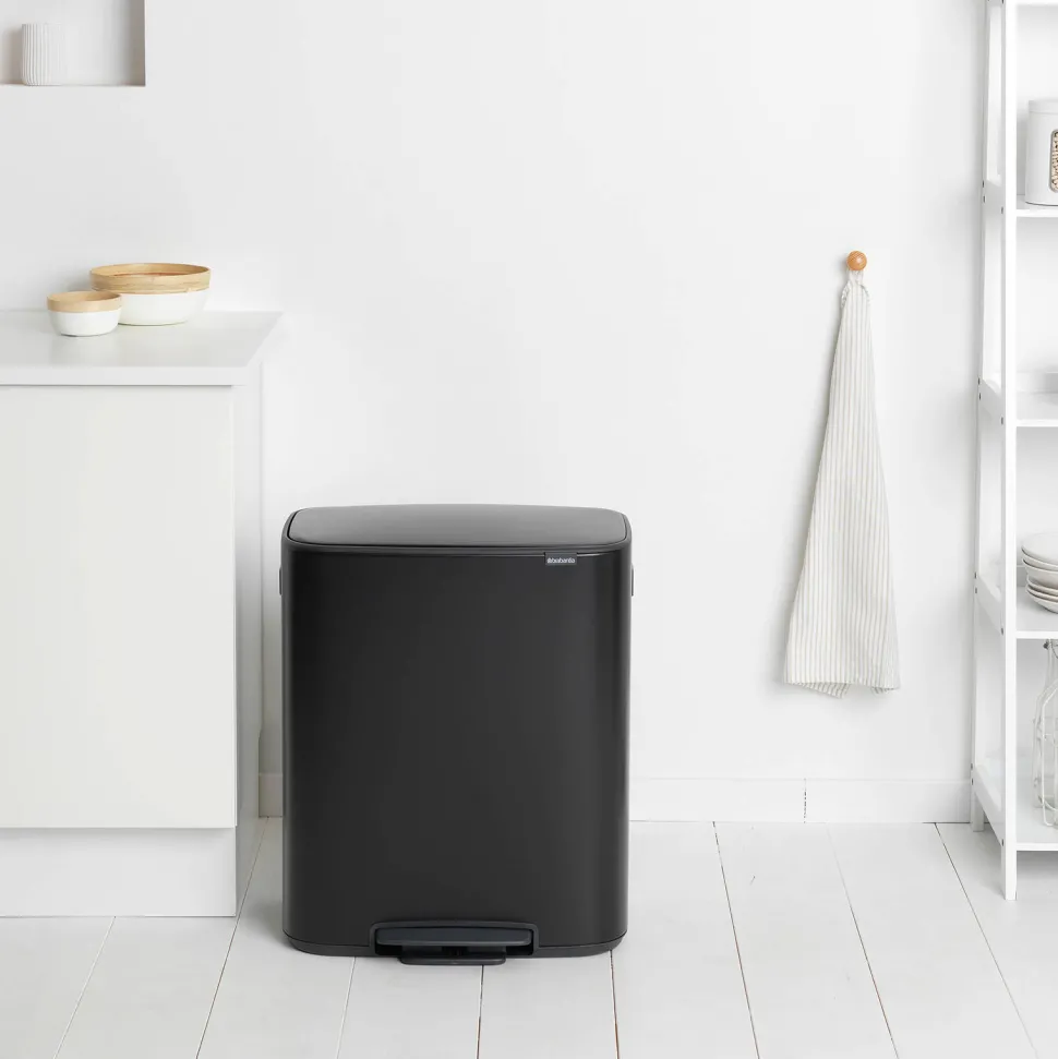 Brabantia Bo Prullenbak (2X30L) (Afvalscheiding)