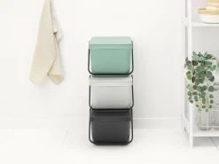 Brabantia Sort & Go Stapelbaar Stapelbare Afvalemmer (20L)