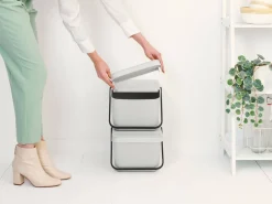 Brabantia Sort & Go Stapelbaar Stapelbare Afvalemmer (20L)