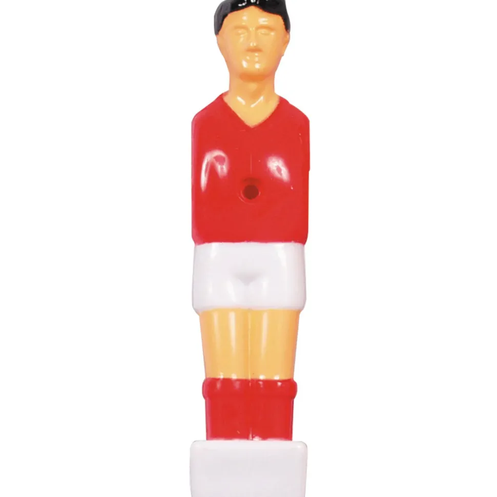 Buffalo Tafelvoetbalpoppen 13 Mm 4 Stuks (Rood/Wit)