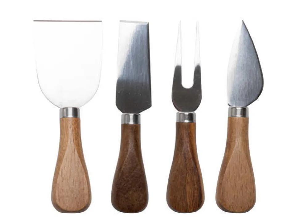 Casalupo Casalupo Kaasmesjes Met Houder - 4 Stuks