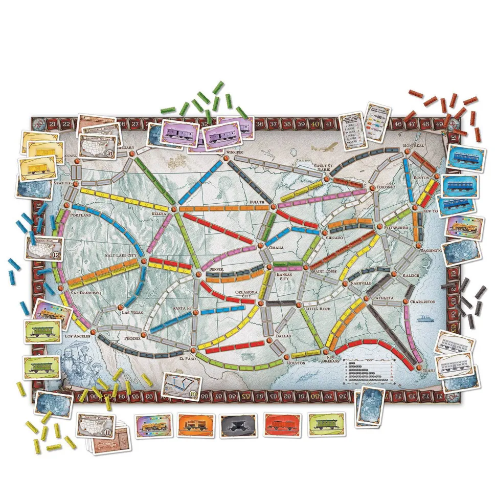 Days Of Wonder Ticket To Ride Usa