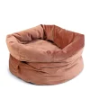 Designed By Lotte Fluco Kattenmand - Fluweel - Roze - 45X45X35 Cm