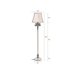 Dutchbone Vloerlamp Cresta