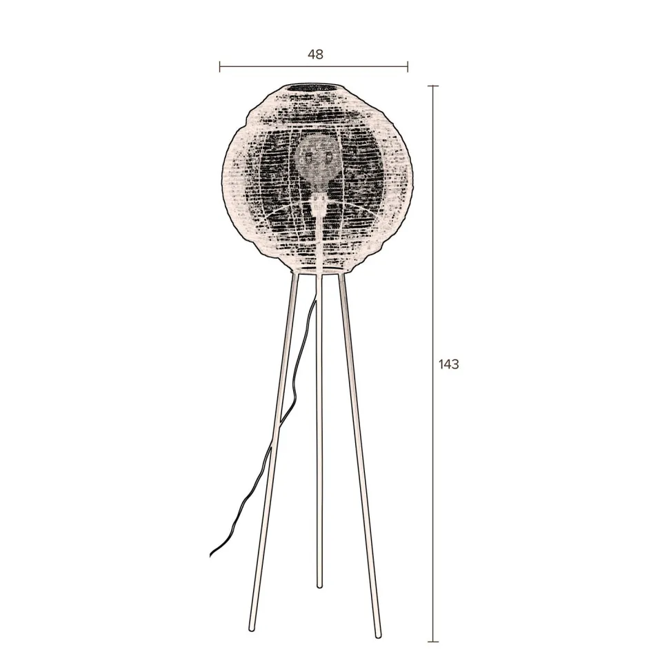 Dutchbone Vloerlamp Meezan