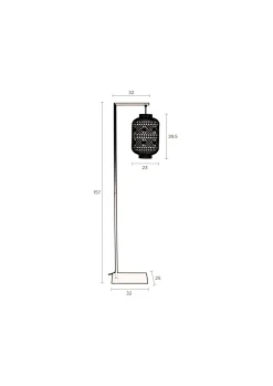 Dutchbone Vloerlamp Ming