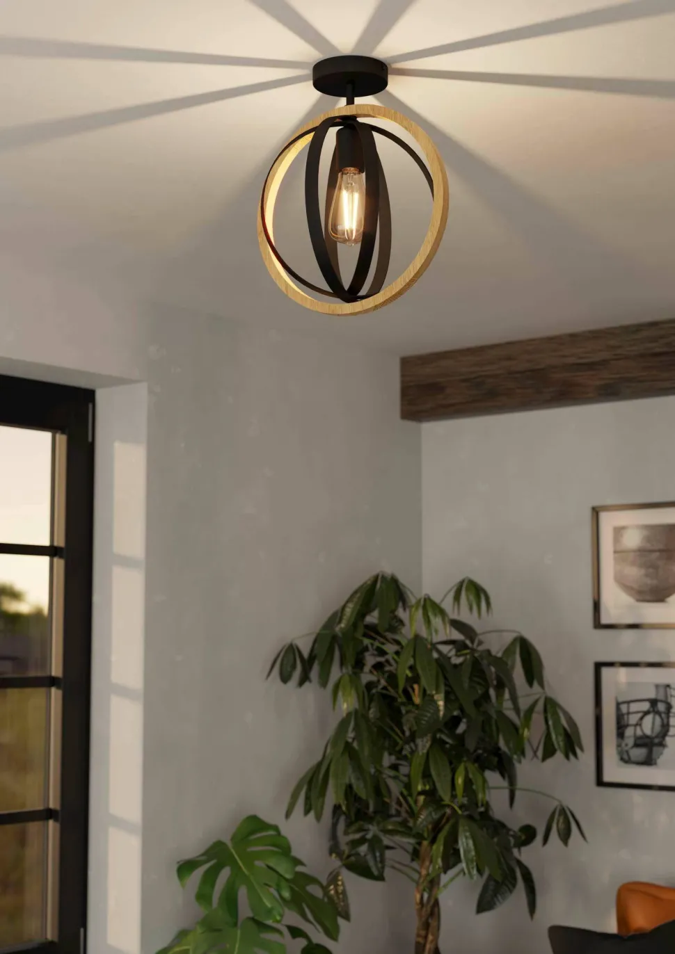 Eglo Plafondlamp Basildon (O32 Cm)