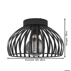 Eglo Plafondlamp Mogano 3