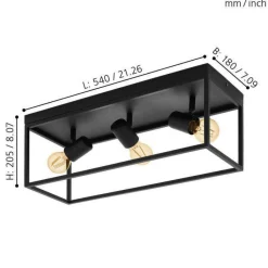 Eglo Plafondlamp Silentina