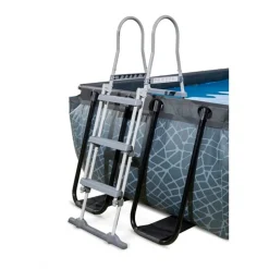 Exit Frame Pool 4X2X1M Grijs