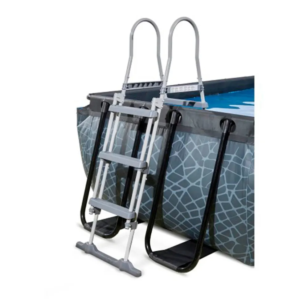Exit Frame Pool 4X2X1M Grijs