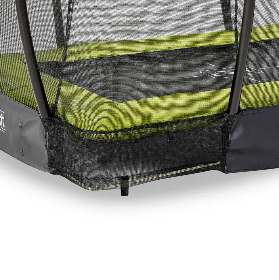 Exit Silhouette Ground Trampoline 214X153 Cm