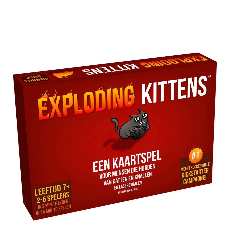 Exploding Kittens Exploding Kittens Nl + Gratis Streaking Kittens Nl