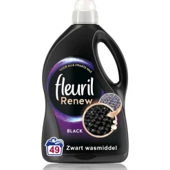 Fleuril Renew Liquid Black - Vloeibaar Wasmiddel - Voordeelverpakking - 4 X 49 Wasbeurten - 196 Wasbeurten