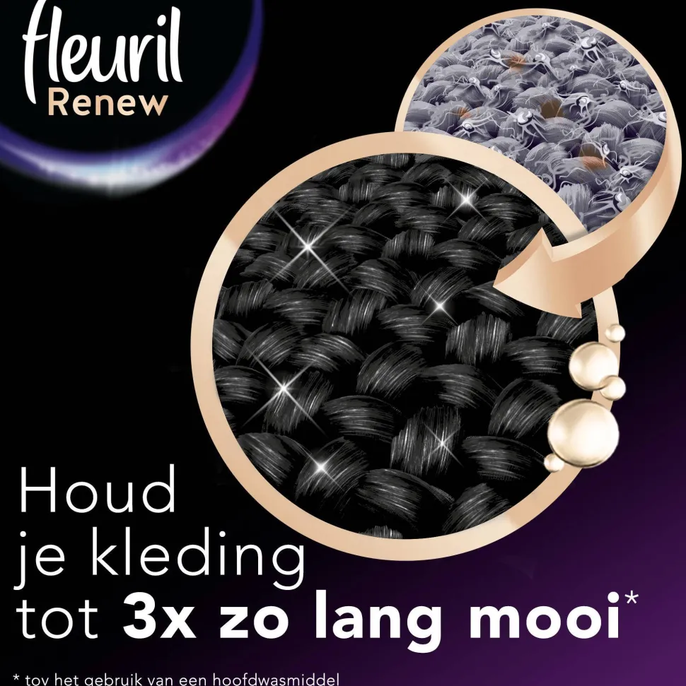 Fleuril Renew Liquid Black Vloeibaar Wasmiddel - 4 X 24 Wasbeurten - Voordeelverpakking - 24 Wasbeurten