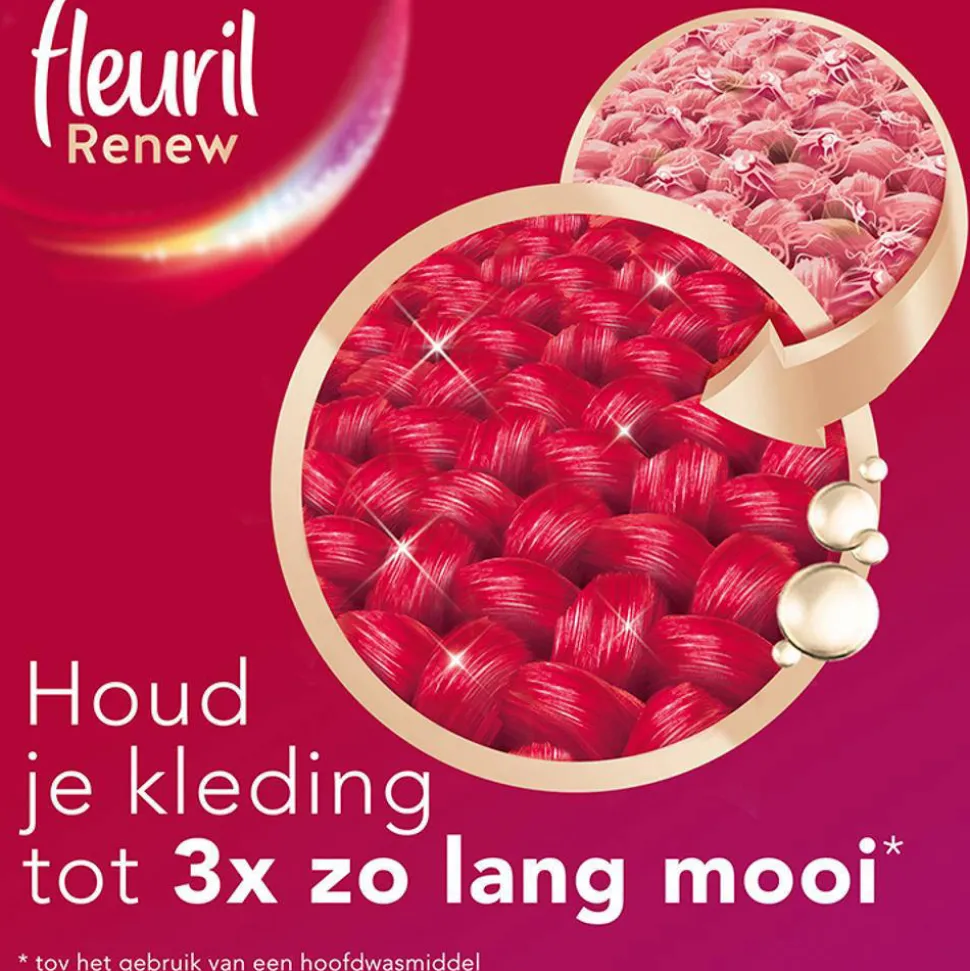 Fleuril Renew Liquid Color - Vloeibaar Wasmiddel - Voordeelverpakking - 4 X 49 Wasbeurten - 196 Wasbeurten
