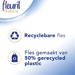 Fleuril Renew Liquid White - - Vloeibaar Wasmiddel - Voordeelverpakking - 4 X 49 Wasbeurten - 196 Wasbeurten