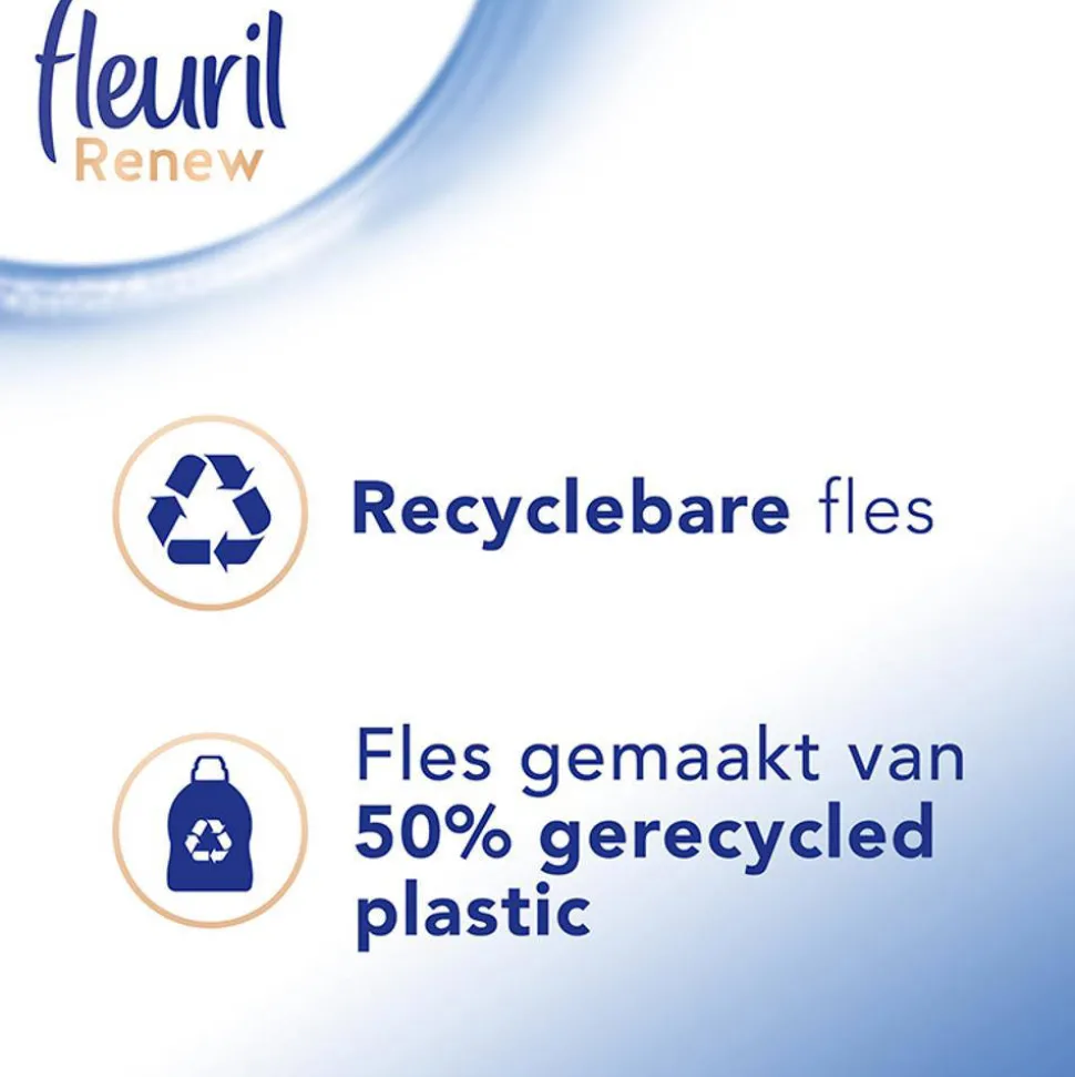 Fleuril Renew Liquid White - - Vloeibaar Wasmiddel - Voordeelverpakking - 4 X 49 Wasbeurten - 196 Wasbeurten