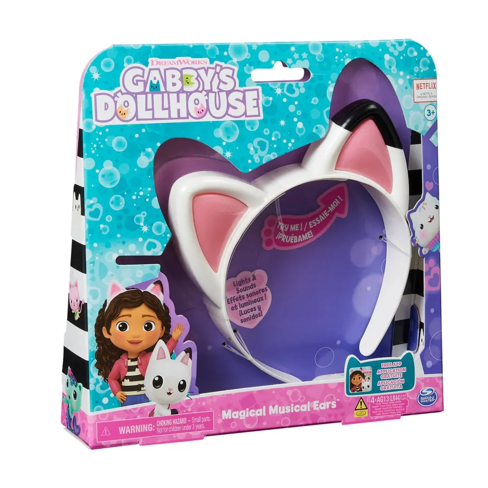 Gabby'S Dollhouse Gabby'S Magical Music Ears (Headband)