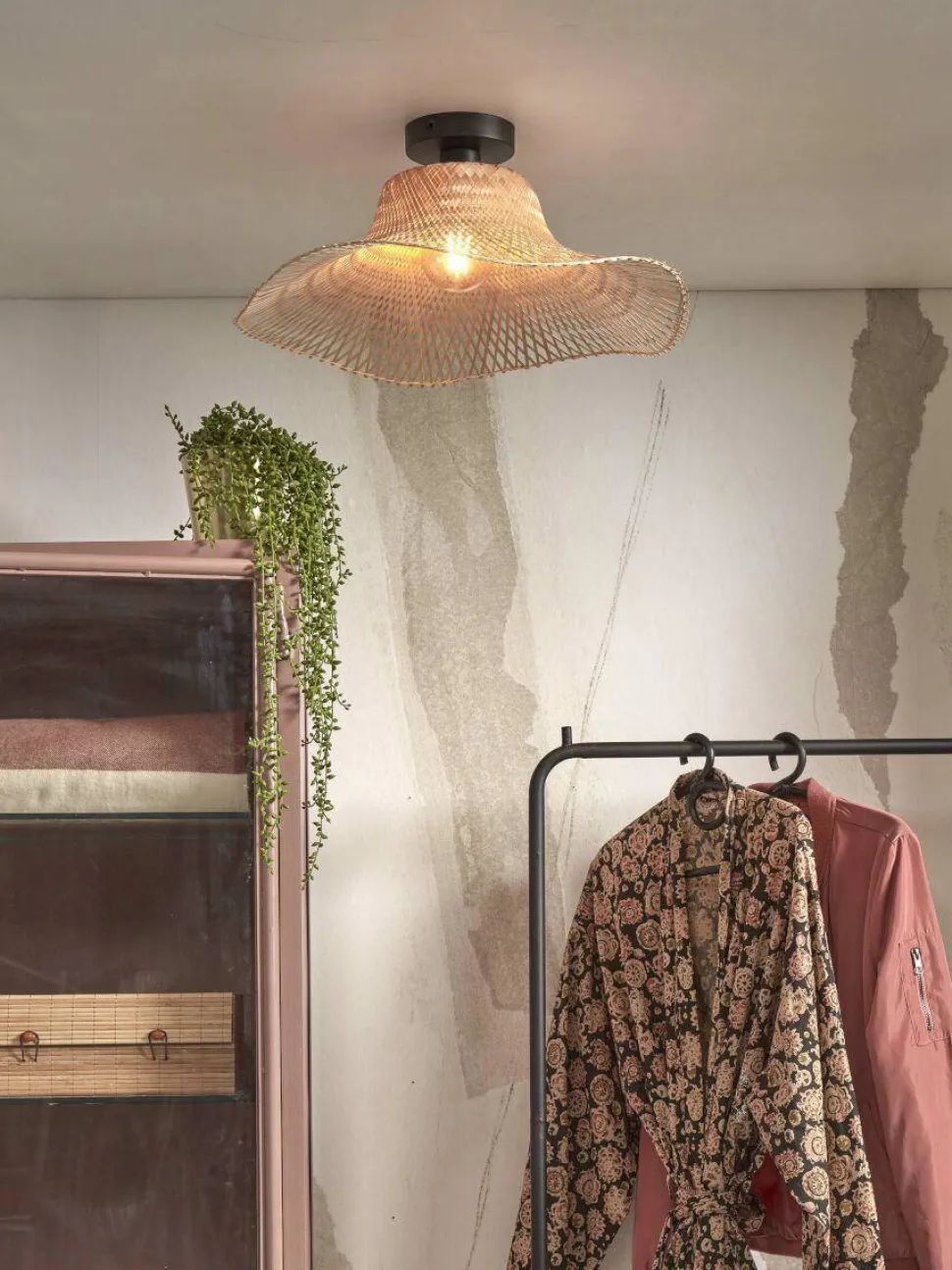 Good&Mojo Plafondlamp Ibiza (O50 Cm)