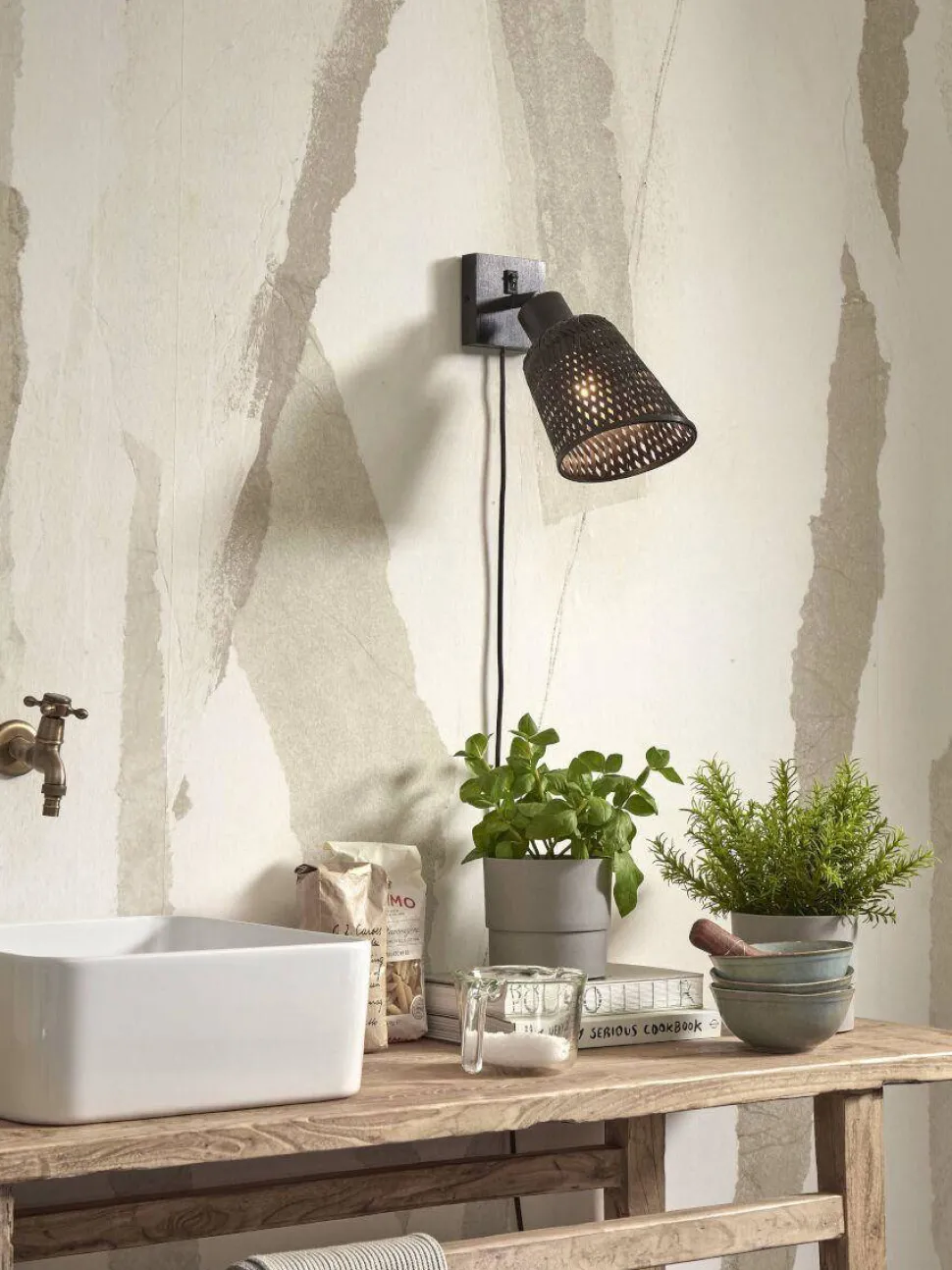 Good&Mojo Wandlamp Java (O15 Cm)