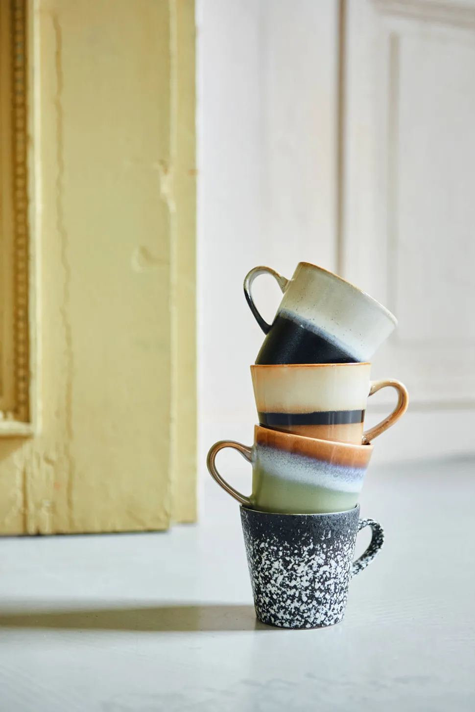 Hkliving Americanokopje 70'S (O8,5 Cm) (260 Ml) (Set Van 4)