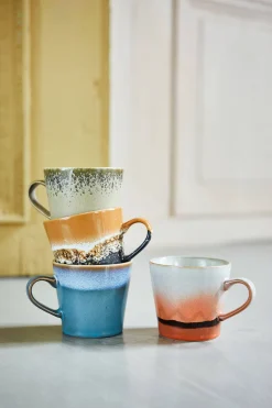 Hkliving Cappuccinomok 70'S (O8,5 Cm) (300 Ml)