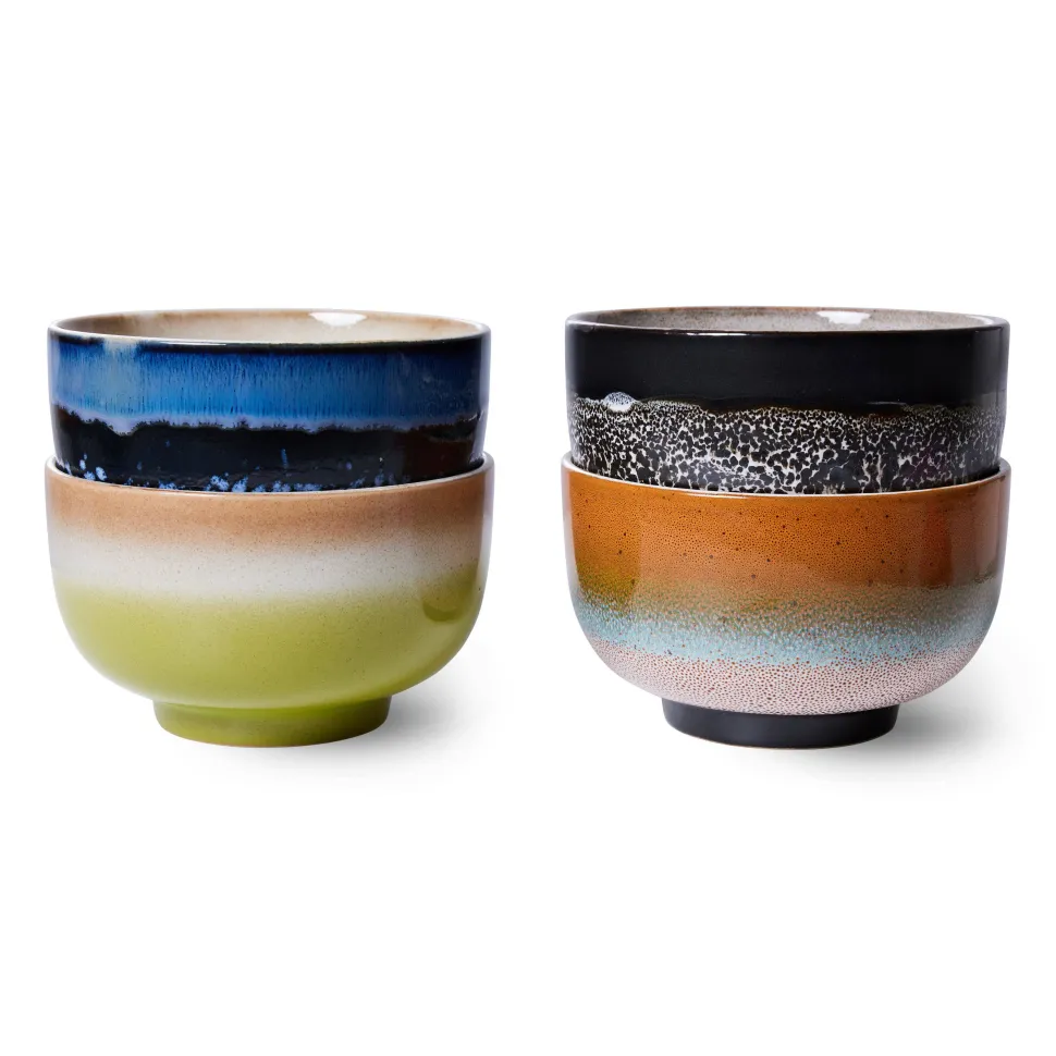 Hkliving Kom 70'S (O13,5 Cm) (Set Van 4)