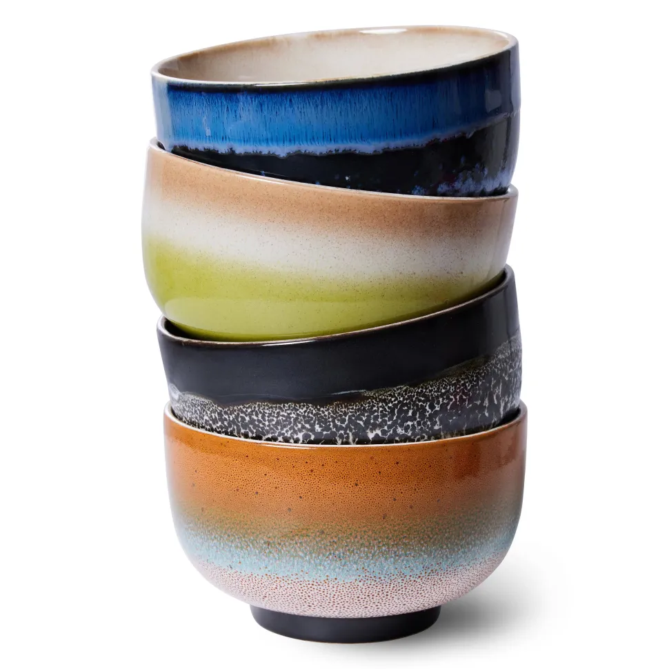 Hkliving Kom 70'S (O13,5 Cm) (Set Van 4)