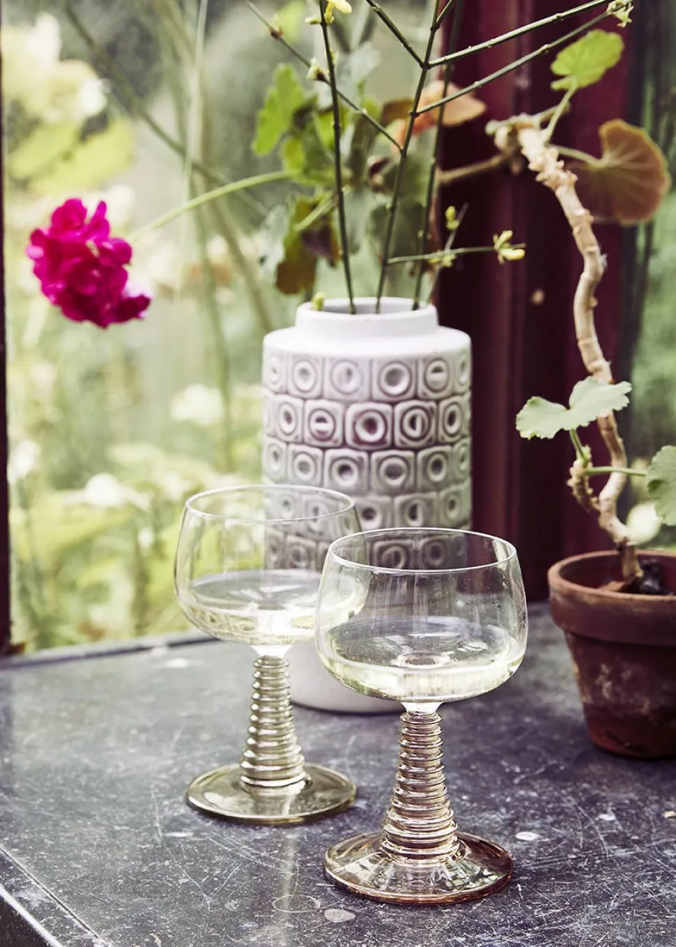 Hkliving Wijnglas Swirl (275 Ml) (O8,5 Cm)