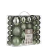 House Of Seasons Kerstbal Onbreekbaar (Set Van 40) (O8 Cm)